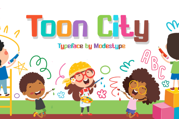 Bring Toon City Font to Your Handmade Products