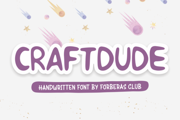 Craft Dude: The Elegant Display Font for Makers