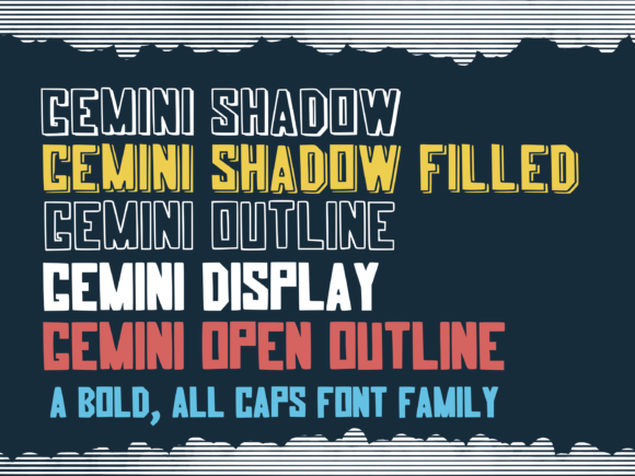 Designing Bold Editorial Headers with the Gemini Typeface