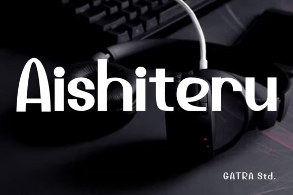 Elevate Editorial Design with Aishiteru Display Fonts