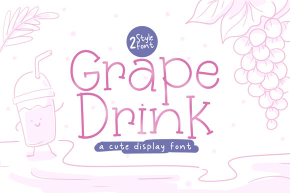 Grape Drink Font: A Playful Typeface for Brand Growth