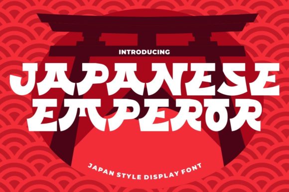 Japanese Emperor: A Distinctive Display Font for Branding