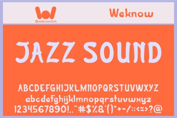 Jazz Sound: A Neat Display Font for Modern Web Design