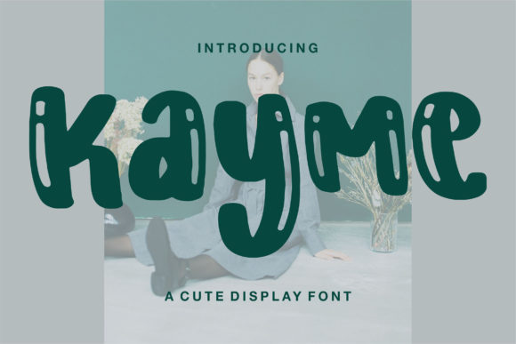 Kayme: A Whimsical Display Font for Makers