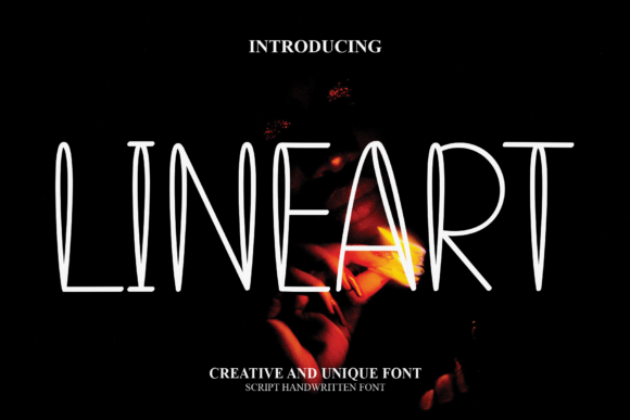 Lineart Font Review: A Modern Display Choice for Designers