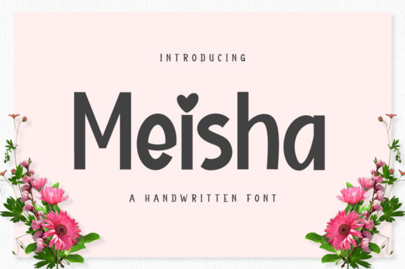 Meisha: A Bold Display Font for Modern Web Design