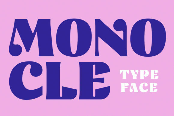 Monocle: A Bold Vintage Typeface for Branding