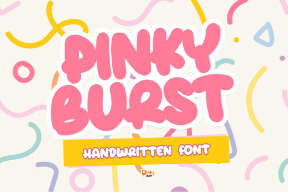 Pinky Burst: A Playful Display Font for Makers