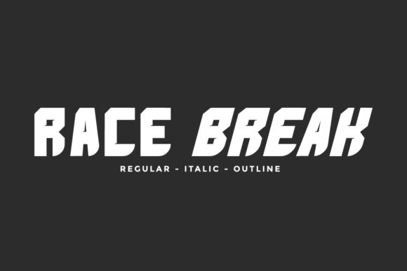 Race Break Font: The Ultimate Display Type for Bold Branding