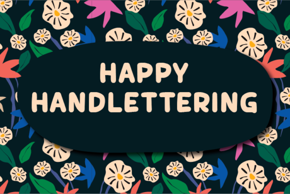 Using Happy Handlettering for Playful Brand Identity