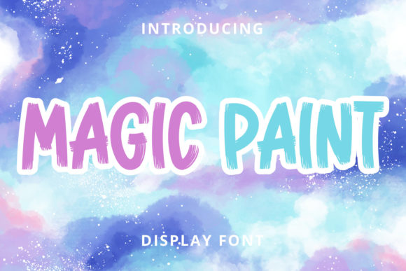 Using Magic Paint Display Fonts for Web Design