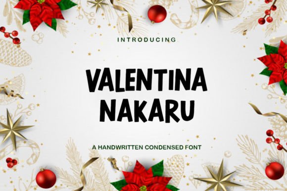 Valentina Nakaru: The Bold Display Font for Modern Campaigns