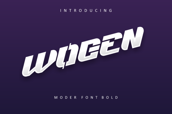 Wogen: A Bold Display Font for Modern Web Branding